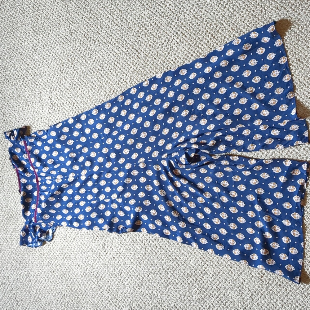 Anthropologie Floreat Wide Leg Block Print Jumpsuit - Picture 14 of 16